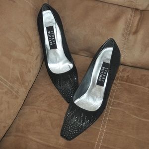 Stuart Weitzman Black Fabric Pumps  6.5M (6M)